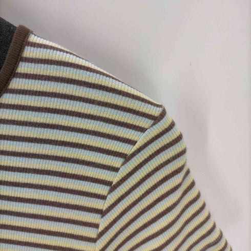 レイビームス Ray BEAMS マルチボーダーカットソー レディース