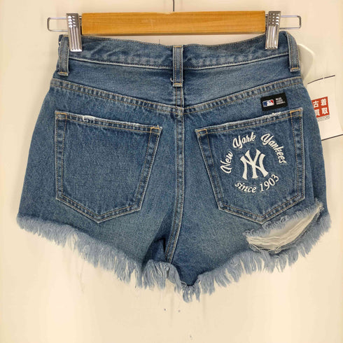 BACK TO THE FIELD MLB ダメージデニムショートパンツ レディース JPN:S