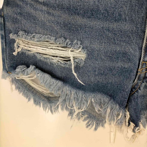 BACK TO THE FIELD MLB ダメージデニムショートパンツ レディース JPN:S