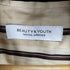ビューティーアンドユースユナイテッドアローズ BEAUTY & YOUTH UNITED ARROWS サテンドビー ストライプサイドスリットロングシャツワンピース レディース