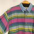 セントジョンズベイ STJOHNS BAY 90S マルチカラー L/S BDシャツ メンズ import:L