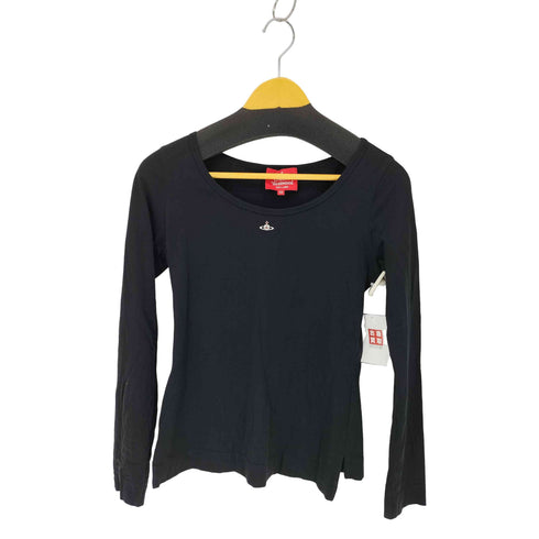 ヴィヴィアンウエストウッドレッドレーベル Vivienne Westwood RED LABEL オーブロゴ Uネック カットソー レディース 02