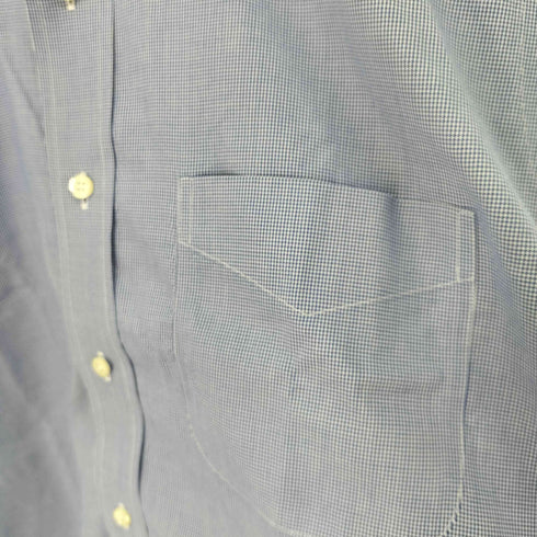 ブルックスブラザーズ BROOKS BROTHERS 千鳥格子ワンポケットS/Sシャツ メンズ 15 1/2