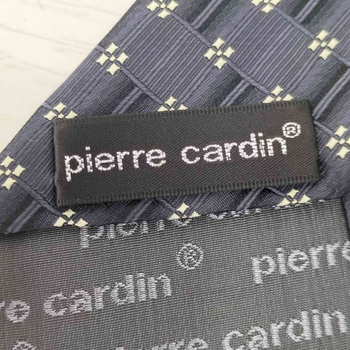 ピエールカルダン pierre cardin 総柄シルクネクタイ メンズ