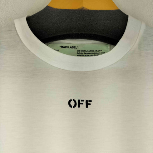 オフホワイト OFF-WHITE フロントプリント S/S Tシャツ レディース JPN:S