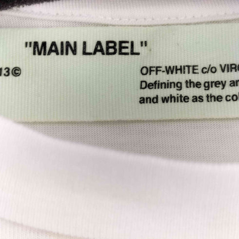 オフホワイト OFF-WHITE フロントプリント S/S Tシャツ レディース JPN:S