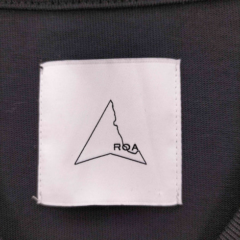 ロア ROA 24SS SHORT-SLEEVED SLEEVELESS Logo Tee ロゴ Tシャツ メンズ import:M