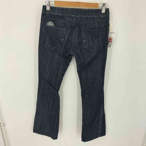 イッセイミヤケ ISSEY MIYAKE A-POC COTTON GALAXY USED加工 フレアデニム レディース JPN:1