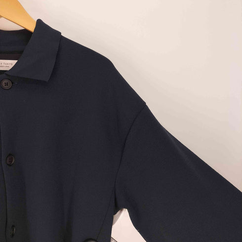 CITY TOKYO 定番 洗える Joint knit ニット ブルゾン メンズ JPN:2