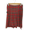 トリココムデギャルソン tricot COMME des GARCONS AD1990 90AW タータンチェック コットンラップスカート レディース JPN:M
