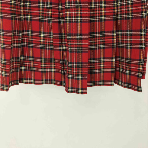 トリココムデギャルソン tricot COMME des GARCONS AD1990 90AW タータンチェック コットンラップスカート レディース JPN:M