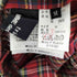 トリココムデギャルソン tricot COMME des GARCONS AD1990 90AW タータンチェック コットンラップスカート レディース JPN:M