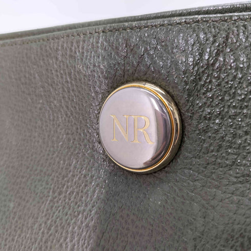 ニナリッチ NINA RICCI フランス製 チェーンベルトレザーショルダーバッグ レディース