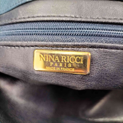 ニナリッチ NINA RICCI フランス製 チェーンベルトレザーショルダーバッグ レディース