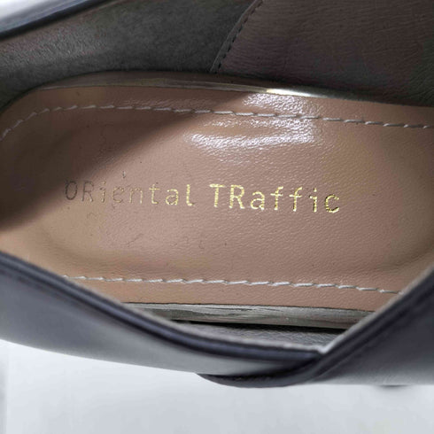 オリエンタルトラフィック ORiental TRaffic ウッドヒール甲深パンプス レディース 40