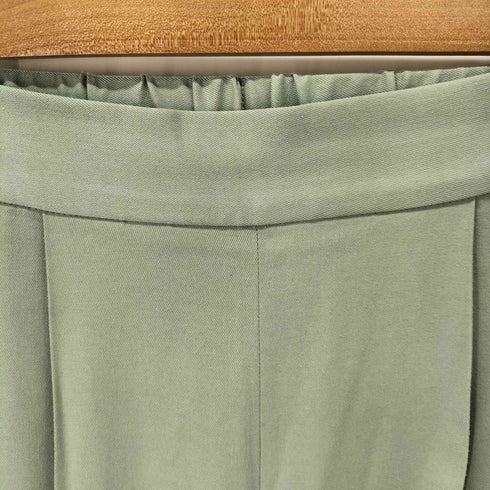 ユナイテッドアローズグリーンレーベルリラクシング UNITED ARROWS green label relaxing ブライトサージ ワイド フレア パンツ レディース JPN:38
