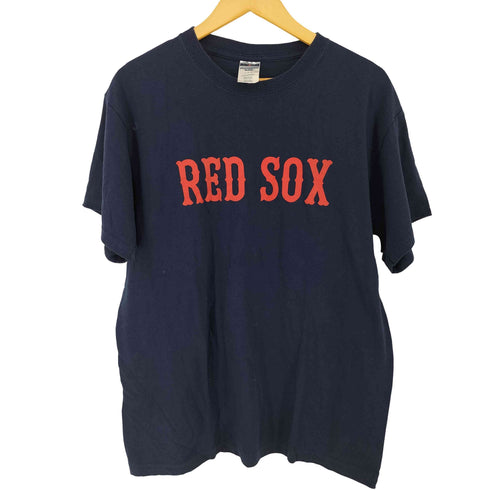 ジャージーズ JERZEES RED SOX クルーネックTシャツ メンズ import:L