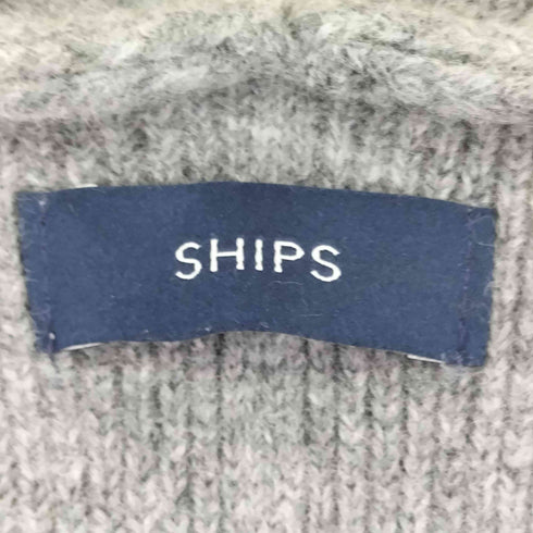 シップス SHIPS タスマニア ラム ウール オーバー ベスト レディース