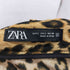 ザラ ZARA サテンライクレオパードミニスカート レディース L