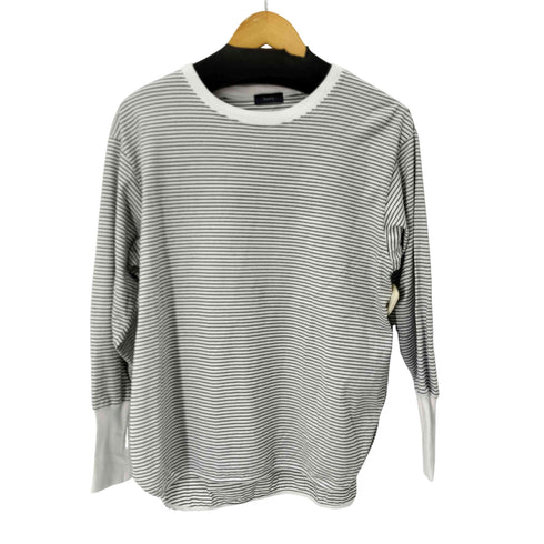 シップス SHIPS ロング リブ スリーブ カットソー ボーダー / ソリッド レディース ONE SIZE