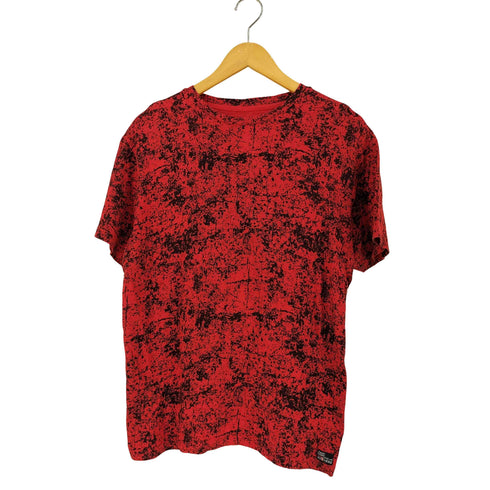 ファットファーム PHAT FARM かすれ柄 クルーネックTシャツ メンズ import:L