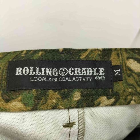 ローリングクレイドル Rolling Cradle 総柄クロップドパンツ メンズ JPN:M