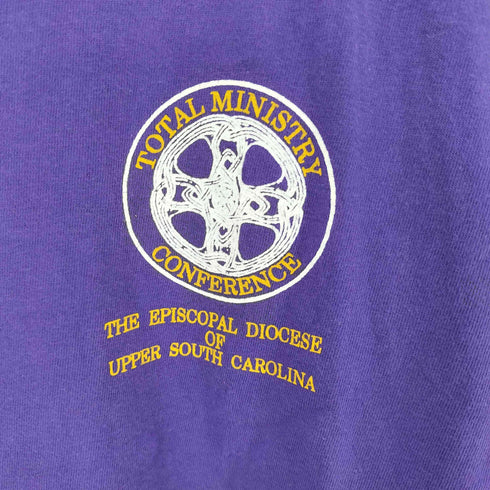 ヘインズ Hanes USA製 TOTAL MINISTRY クルーネックTシャツ メンズ import:XL