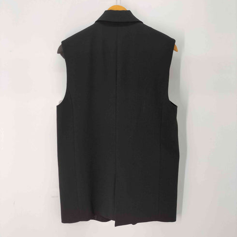 ザラ ZARA ポケット ピークドラペル ベスト レディース import:M