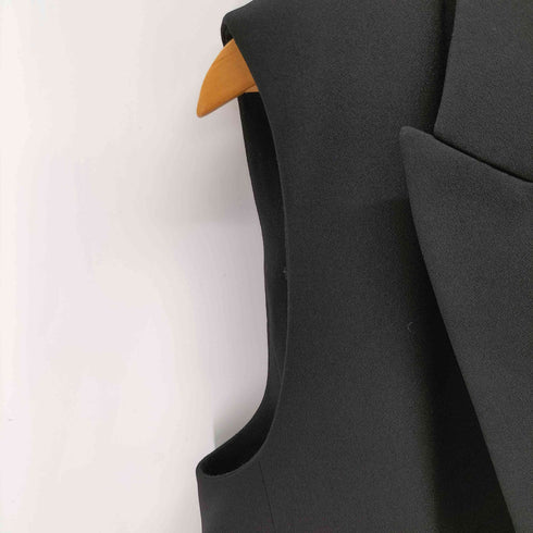 ザラ ZARA ポケット ピークドラペル ベスト レディース import:M