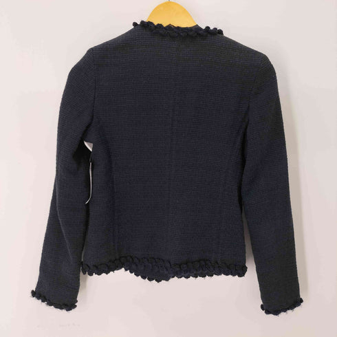 ウィークエンドマックスマーラ Weekend Max Mara フリンジ ツイードジャケット レディース JPN:36