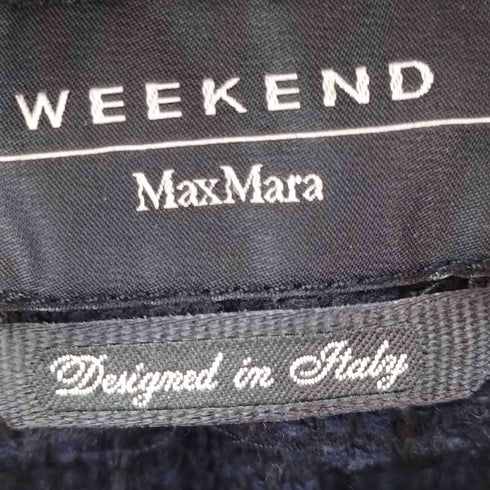 ウィークエンドマックスマーラ Weekend Max Mara フリンジ ツイードジャケット レディース JPN:36