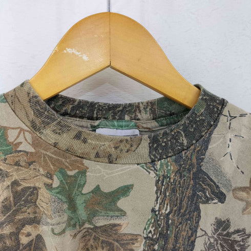 ジャージーズ JERZEES OUTDOOR USA製 REALTREE クルーネックTシャツ メンズ import:M