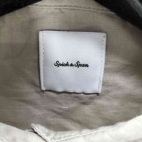 スピックアンドスパン Spick and Span HEMPローンルーズシャツ レディース