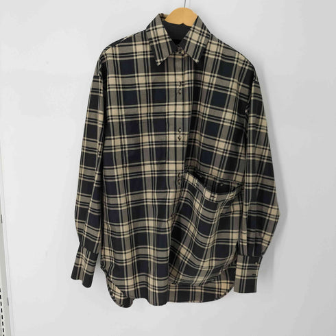 メゾンスペシャル MAISON SPECIAL blanche market レイヤードエコバックシャツ レディース FREE