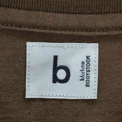 ブラームスルーツストックス blurhms ROOTSTOCK Silk Cotton 20/80 CN BIG SS メンズ JPN:4