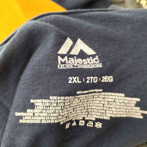 マジェスティック MAJESTIC ASTROS TAKE BACK クルーネックTシャツ メンズ 2XL