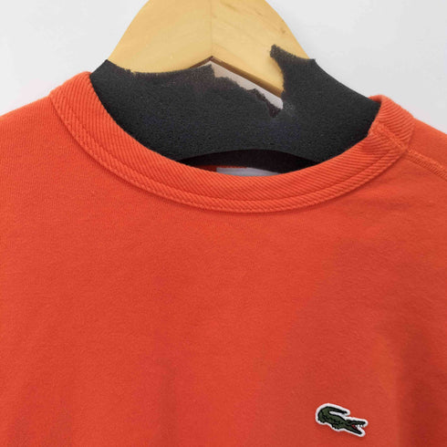 ラコステ LACOSTE レギュラーフィット プレミアムコットンクルーネックスウェット レディース import:M