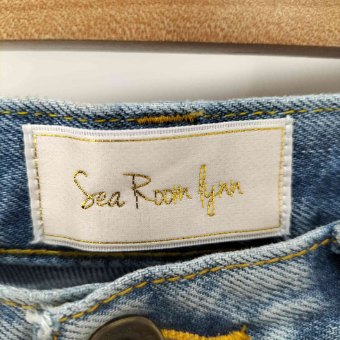 シールームリン Sea Room lynn ハイウエストカットオフデニムテーパード レディース 25