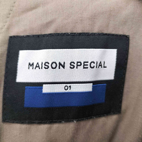 メゾンスペシャル MAISON SPECIAL ワイドスラックス メンズ 01