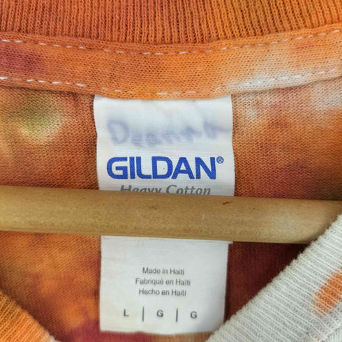 ギルダン GILDAN タイダイ柄 ホグワーツ クルーネックTシャツ メンズ import:L