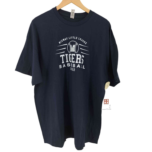 ギルダン GILDAN TIGERS クルーネックTシャツ メンズ 2XL