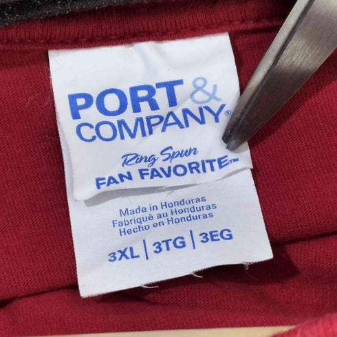 ポートアンドカンパニー PORT and COMPANY SUPER BOWL BUCCANEERS クルーネックTシャツ メンズ 3XL