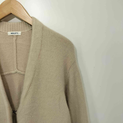 ノーリーズ NOLLEY’S ウール混 ロングカーディガン レディース JPN:38