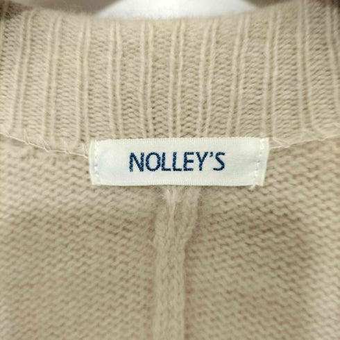 ノーリーズ NOLLEY’S ウール混 ロングカーディガン レディース JPN:38