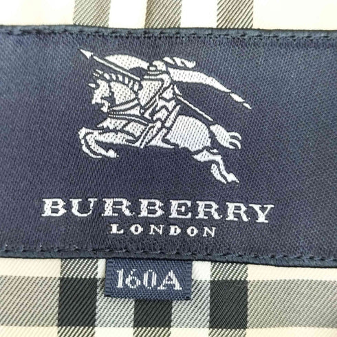 バーバリーブルーレーベル BURBERRY BLUE LABEL 裏地ノバチェック 中綿ジャケット レディース 160A