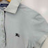バーバリーブルーレーベル BURBERRY BLUE LABEL ワンポイント ポロシャツ レディース JPN:38