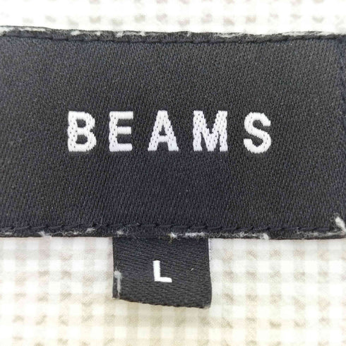 ビームス BEAMS SOLOTEX(R) オープンカラーシャツ メンズ JPN:L