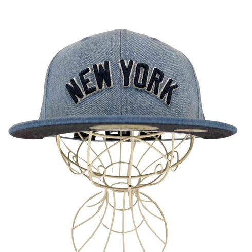 ニューエラ NEW ERA 59fifty デニムベースボールキャップ NEWEYORK メンズ 7 3/4