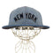 ニューエラ NEW ERA 59fifty デニムベースボールキャップ NEWEYORK メンズ 7 3/4