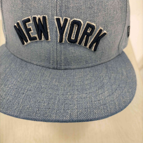 ニューエラ NEW ERA 59fifty デニムベースボールキャップ NEWEYORK メンズ 7 3/4
